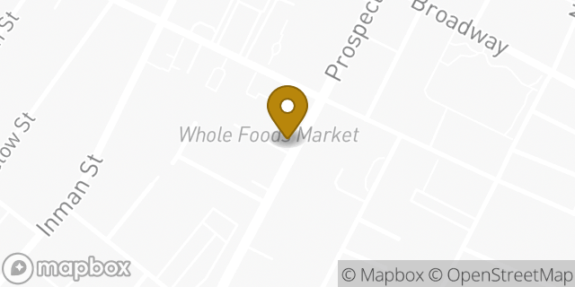 Map showing the location of Amazon Locker - Prospect in Cambridge, MA 02139