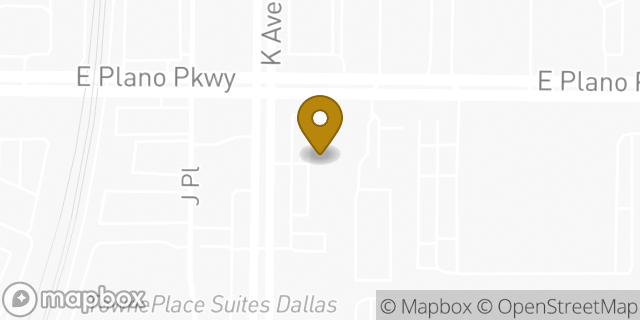 Map showing the location of QuikTrip in Plano, TX 75074