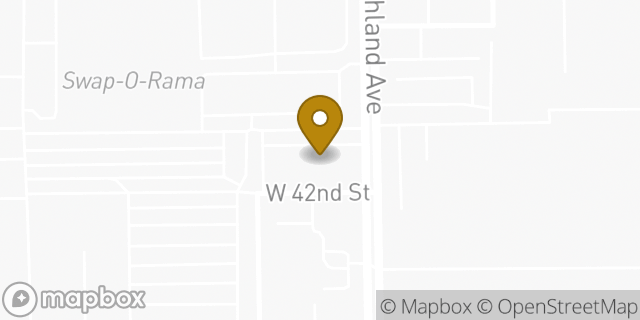 Map showing the location of McDonald's in Chicago, IL 60609