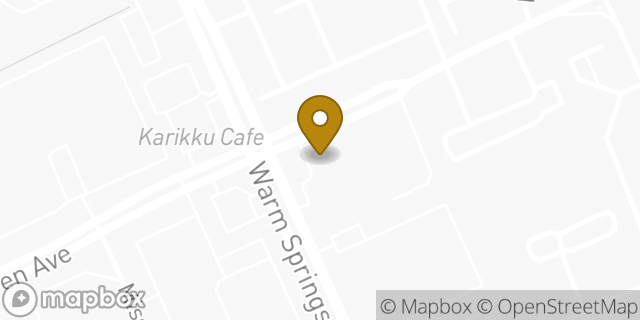 Map showing the location of The UPS Store in Fremont, CA 94539