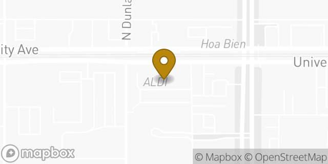 Map showing the location of Aldi in St Paul, MN 55104