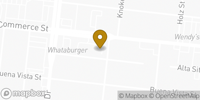 Map showing the location of Subway in San Antonio, TX 78237