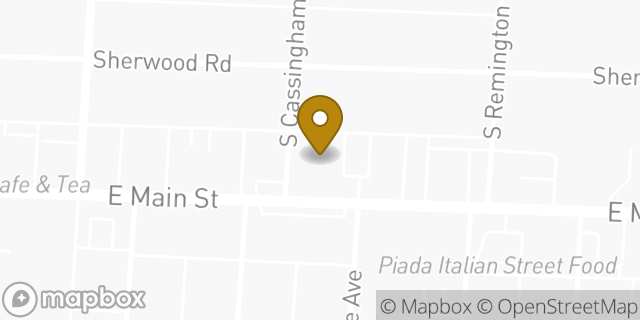 Map showing the location of ATM CVS in Columbus, OH 43209