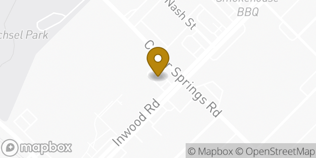 Map showing the location of Sonic Drive In in Dallas, TX 75235
