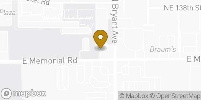 Map showing the location of McDonald's in Edmond, OK 73013