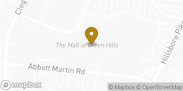 Map showing the location of Lululemon in Nashville, TN 37215