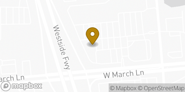 Map showing the location of Olive Garden Italian Restaurant in Stockton, CA 95207