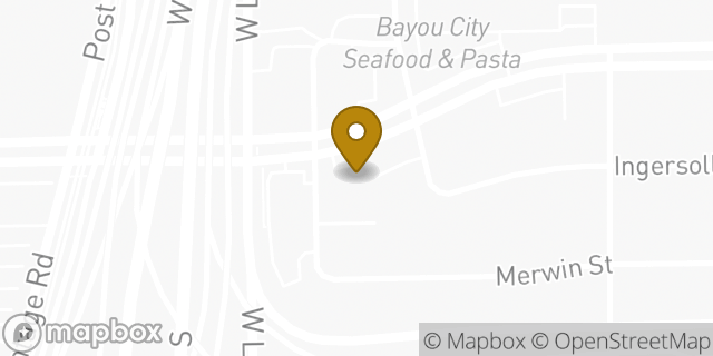 Map showing the location of Avis Car Rental in Houston, TX 77027