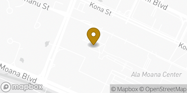 Map showing the location of lululemon in Honolulu, HI 96814