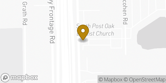 Map showing the location of CubeSmart Self Storage in Houston, TX 77047
