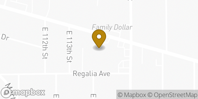 Map showing the location of AutoZone in Cleveland, OH 44104