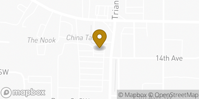 Map showing the location of Subway in Huntsville, AL 35805