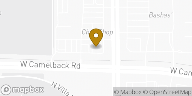 Map showing the location of Chase ATM in Litchfield Park, AZ 85340
