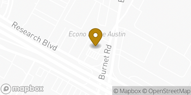 Map showing the location of 7-Eleven in Austin, TX 78758