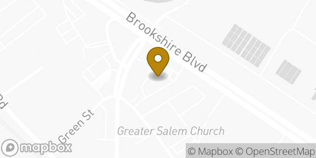 Map showing the location of 7-Eleven in Charlotte, NC 28216