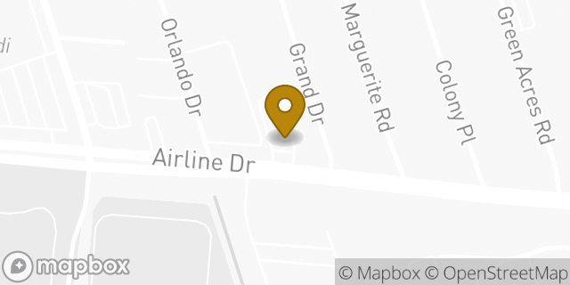 Map showing the location of Sonic Drive In in Metairie, LA 70003