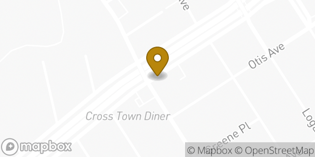 Map showing the location of Dunkin' in New York, NY 10465