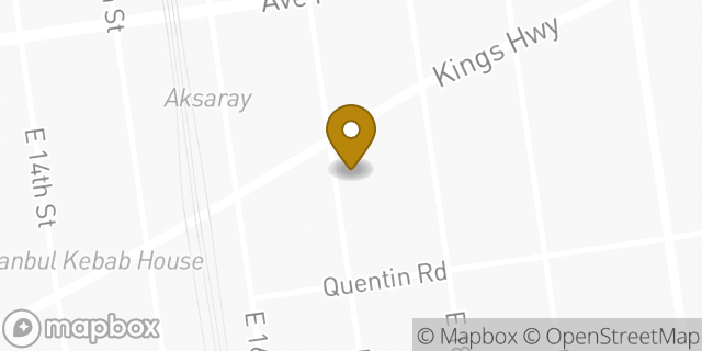 Map showing the location of Chase Bank in Brooklyn, NY 11229