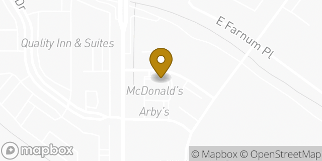 Map showing the location of McDonald's in Tucson, AZ 85706