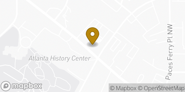 Map showing the location of Regions Bank in Atlanta, GA 30305