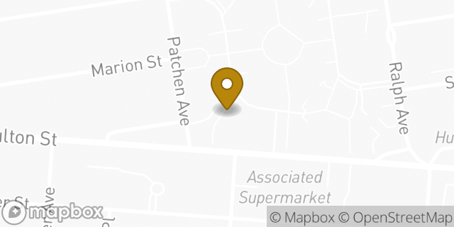 Map showing the location of Amazon Locker - Maria Assunta in Brooklyn, NY 11233