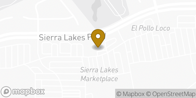 Map showing the location of Subway in Fontana, CA 92336