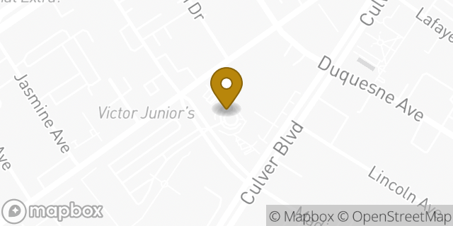 Map showing the location of Equinox Culver City in Culver City, CA 90232