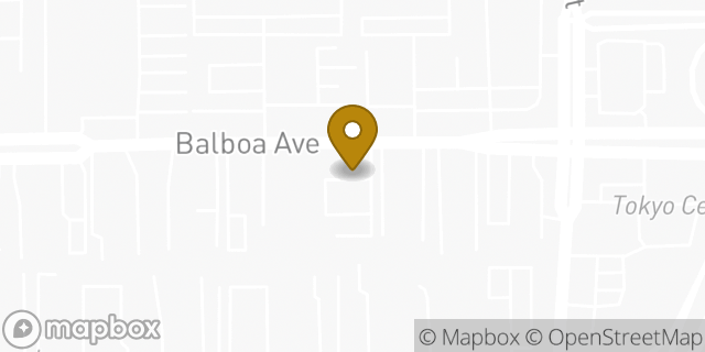 Map showing the location of Enterprise Rent-A-Car in San Diego, CA 92111