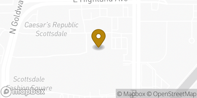 Map showing the location of DICK'S Sporting Goods in Scottsdale, AZ 85251