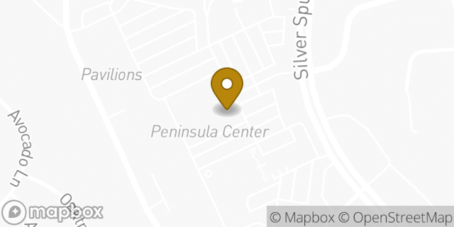Map showing the location of Starbucks in Rolling Hills Estates, CA 90274