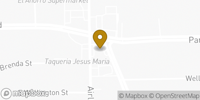 Map showing the location of Coinme in Houston, TX 77076
