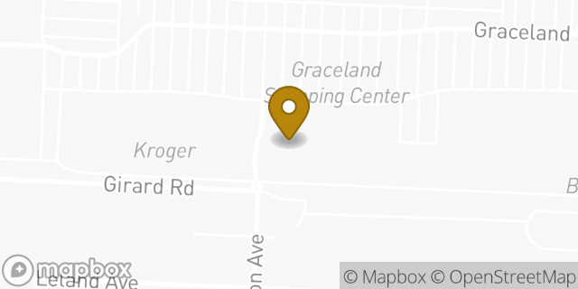 Map showing the location of HomeGoods in Columbus, OH 43214