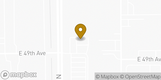 Map showing the location of 7-Eleven in Denver, CO 80239