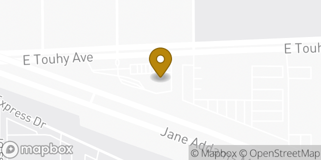 Map showing the location of Amazon Locker - Teagan in Des Plaines, IL 60018
