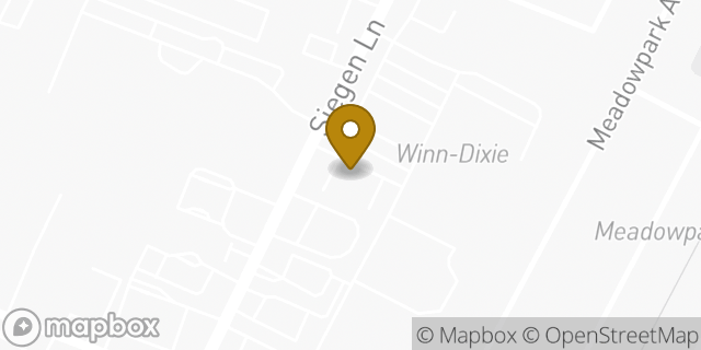 Map showing the location of The UPS Store in Baton Rouge, LA 70810