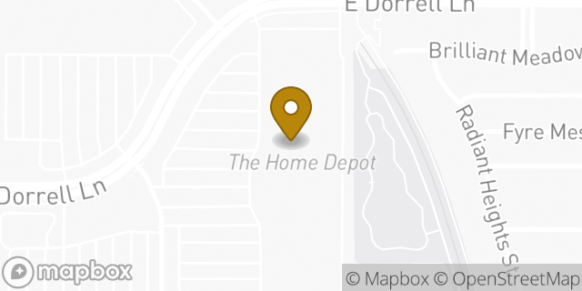 Map showing the location of The Home Depot in North Las Vegas, NV 89084