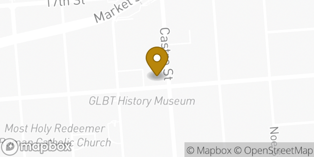Map showing the location of Walgreens in San Francisco, CA 94114