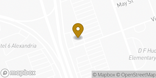 Map showing the location of Regions Bank in Alexandria, LA 71303
