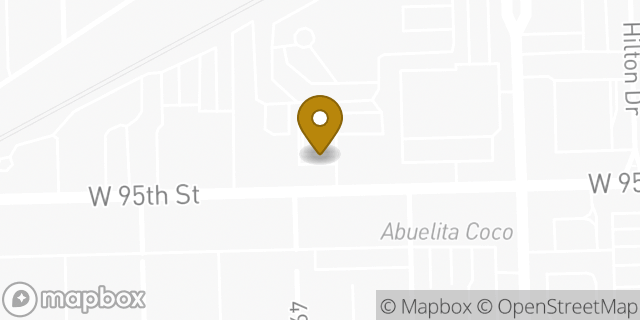 Map showing the location of Fifth Third Bank & ATM in Oak Lawn, IL 60453