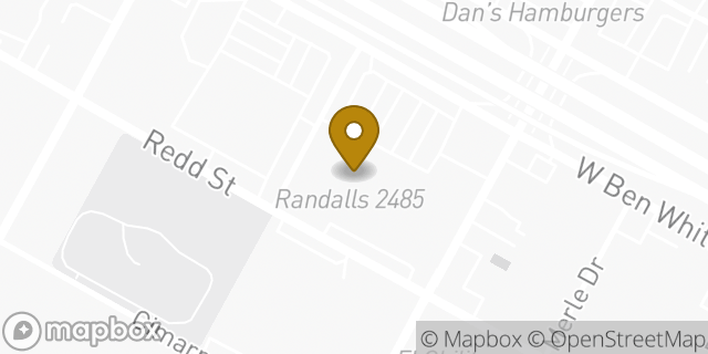 Map showing the location of Randalls in Austin, TX 78704