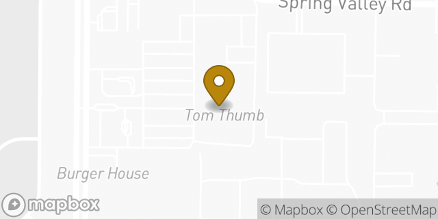 Map showing the location of Coinme in Addison, TX 75001