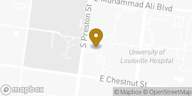 Map showing the location of Norton Children's Medical Group - Novak Center in Louisville, KY 40202