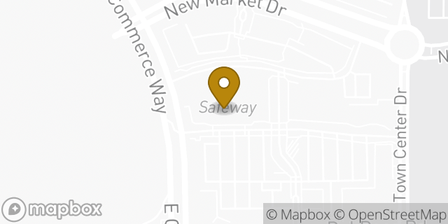 Map showing the location of Safeway in Sacramento, CA 95835