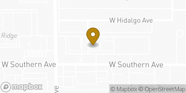 Map showing the location of AutoZone in Phoenix, AZ 85041