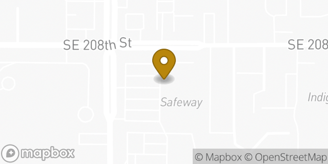Map showing the location of Amazon Locker - Como in Kent, WA 98031