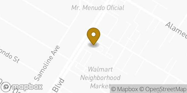 Map showing the location of McDonald's in Downey, CA 90242