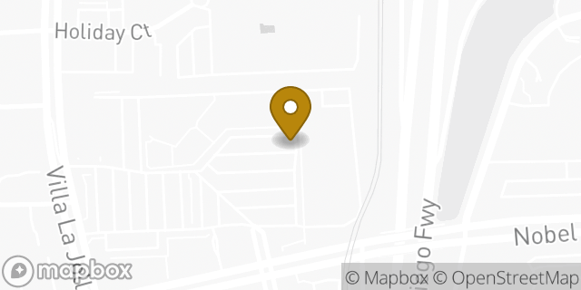 Map showing the location of ATM CVS in La Jolla, CA 92037