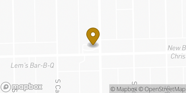 Map showing the location of Dunkin' in Chicago, IL 60619