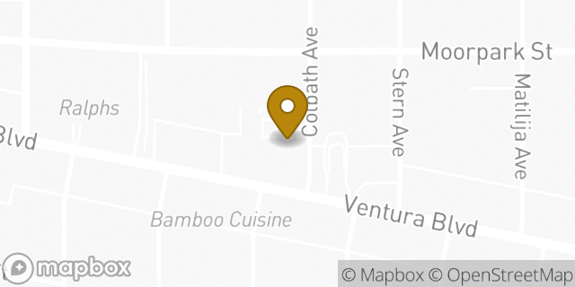 Map showing the location of Chase Bank in Sherman Oaks, CA 91423