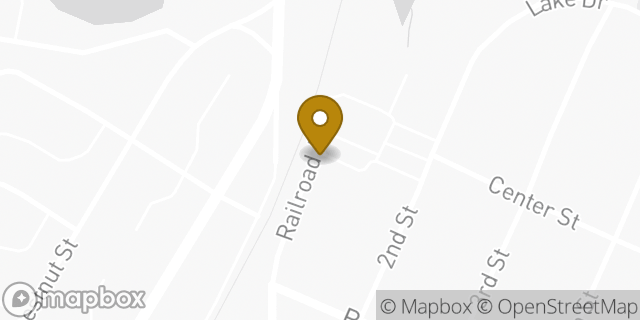 Map showing the location of American Legion Post 72 in Brooklawn, NJ 08030